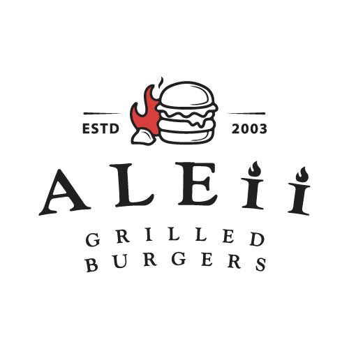 Logotipo ALEII Grilled Burgers